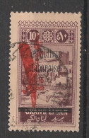 GRAND LIBAN - 1927 - Poste Aérienne PA N°YT. 24 - Avion 10pi Brun-lilas - Oblitéré / Used - Used Stamps