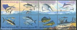 Marshall Islands 1995 Fish 8v [+++], Mint NH, Nature - Fish - Sharks - Poissons