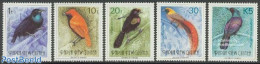 Papua New Guinea 1993 Paradise Birds 5v, Mint NH, Nature - Birds - Papua Nuova Guinea