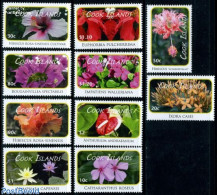 Cook Islands 2010 Flowers 10v, Mint NH, Nature - Flowers & Plants - Autres & Non Classés
