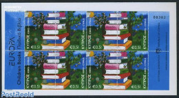 Cyprus 2010 Europa, Childrens Books Booklet, Mint NH, History - Europa (cept) - Stamp Booklets - Art - Children's Book.. - Neufs