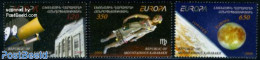 Nagorno-Karabakh 2009 Europa, Astronomy 3v, Mint NH, History - Science - Europa (cept) - Astronomy - Astrología