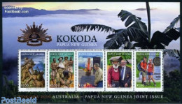Papua New Guinea 2010 Kokoda S/s, Joint Issue Australia, Mint NH, History - Various - Militarism - Joint Issues - Militaria