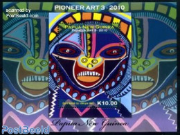 Papua New Guinea 2010 Pioneer Art S/s, Mint NH, Various - Folklore - Papua Nuova Guinea