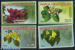 Papua New Guinea 2009 Plants 4v, Mint NH, Nature - Flowers & Plants - Papua Nuova Guinea