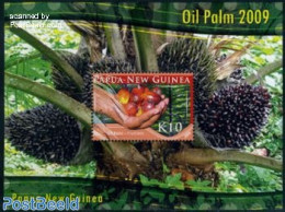 Papua New Guinea 2009 Oil Palm S/s, Mint NH, Nature - Trees & Forests - Rotary Club