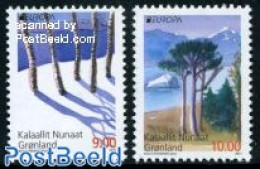 Greenland 2011 Europa, Forests 2v, Mint NH, History - Nature - Europa (cept) - Trees & Forests - Unused Stamps