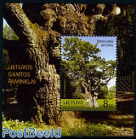 Lithuania 2010 Stelmuze Oak S/s, Mint NH, Nature - Trees & Forests - Rotary, Lions Club