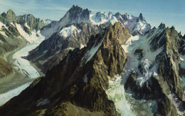 74056 02 05#0 - LES AIGUILLES DE CHAMONIX - LES GRANDES JORASSES - LES ARÊTES DE ROCHEFORT - LA DENT DU GEANT - Chamonix-Mont-Blanc