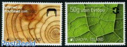 Iceland 2011 Europa, Forests 2v, Mint NH, History - Nature - Europa (cept) - Environment - Trees & Forests - Unused Stamps