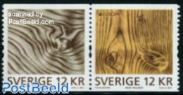 Sweden 2011 Europa, Forests 2v [:] (sequence May Vary), Mint NH, History - Nature - Europa (cept) - Trees & Forests - Ongebruikt