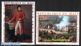 Mali 1969 Napoleon I 2v, Mint NH, History - History - Napoleon - Art - Paintings - Napoleón