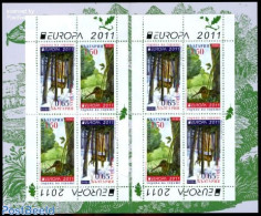 Bulgaria 2011 Europa, Forests Booklet, Mint NH, History - Nature - Europa (cept) - Animals (others & Mixed) - Birds - .. - Neufs