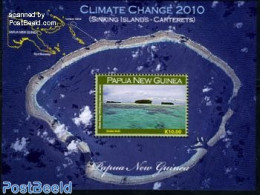 Papua New Guinea 2010 Climate Change S/s, Mint NH, Nature - Environment - Protección Del Medio Ambiente Y Del Clima