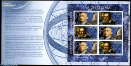 Moldova 2009 Europa, Astronomy Booklet Imperf., Mint NH, History - Science - Europa (cept) - Astronomy - Stamp Booklets - Astrologie