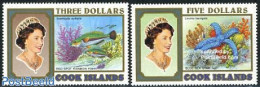 Cook Islands 1993 Definitives 2v, Mint NH, Nature - Fish - Fishes