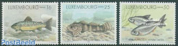 Luxemburg 1998 Fish 3v, Mint NH, Nature - Fish - Nuevos
