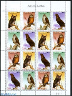 Macao 1993 Birds Of Prey M/s (with 4 Sets), Mint NH, Nature - Birds - Ongebruikt