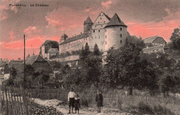 SUISSE - " PORRENTRUY - Le Château ;Edit:Imp. Turberg. A  Frossard. Succ. " - - Porrentruy