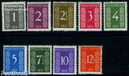 Indonesia 1949 Definitives 9v, Mint NH - Indonesië