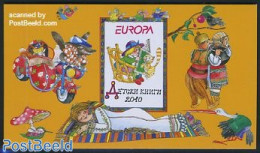 Bulgaria 2010 Europa, Childrens Books Booklet, Mint NH, History - Transport - Europa (cept) - Stamp Booklets - Motorcy.. - Ongebruikt