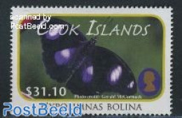 Cook Islands 2011 Definitive $31.10, Butterfly 1v, Mint NH, Nature - Butterflies - Other & Unclassified