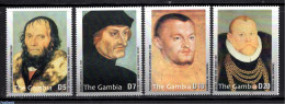 Gambia 2003 Lucas Cranach Paintings 4v, Mint NH, Art - Paintings - Gambie (...-1964)