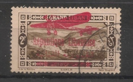 GRAND LIBAN - 1928-30 - Poste Aérienne PA N°YT. 31 - Avion 2pi Sépia - Oblitéré / Used - Oblitérés