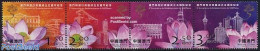 Macao 2004 5 Years Macao SAR, Flowers 4v [:::], Mint NH, Nature - Various - Flowers & Plants - Lighthouses & Safety At.. - Ongebruikt