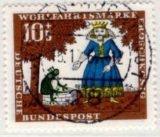 RFA Poste Obl Yv: 380/383 Contes Des Frères Grimm Froschkönig (Beau Cachet Rond) - Used Stamps