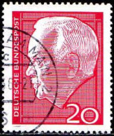 RFA Poste Obl Yv: 305/306 Heinrich Lübke (Beau Cachet Rond) - Used Stamps