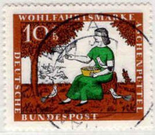 RFA Poste Obl Yv: 352/355 Contes Des Frères Grimm Aschenputtel (TB Cachet Rond) - Used Stamps