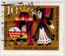 RFA Poste Obl Yv: 315/318 Contes Des Frères Grimm Dornröschen (Beau Cachet Rond) - Used Stamps