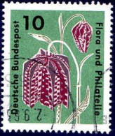 RFA Poste Obl Yv: 264/267 Exposition Philatélique Flore & Philatélie Hamburg (Beau Cachet Rond) - Used Stamps