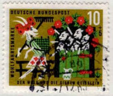 RFA Poste Obl Yv: 280/283 Contes Des Frères Grimm Der Wolf Und Die Sieben Geißlein (cachet Rond) - Used Stamps