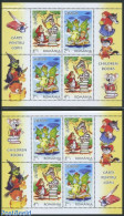 Romania 2010 Europa, Childrens Books 2 S/s, Mint NH, History - Europa (cept) - Art - Children's Books Illustrations - Ungebraucht