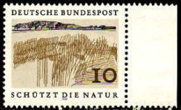 RFA Poste N** Yv: 454/457 Année Européenne De La Protection De La Nature Bord De Feuille - Unused Stamps