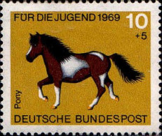 RFA Poste N** Yv: 441/444 Für Die Jugend Chevaux - Unused Stamps
