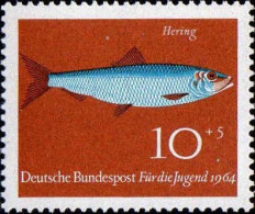 RFA Poste N** Yv: 284/287 Für Die Jugend Poissons - Unused Stamps