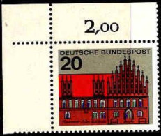 RFA Poste N** Yv: 288/295D Capitales Des Länder De La RFA Coin De Feuille - Unused Stamps