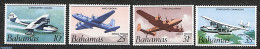 Bahamas 1985 Aeroplanes 4v, Mint NH, Transport - Aircraft & Aviation - Flugzeuge