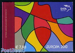 Greece 2010 Europa, Childrens Books Booklet, Mint NH, History - Transport - Europa (cept) - Stamp Booklets - Balloons .. - Unused Stamps