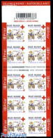 Belgium 2007 Red Cross Foil Booklet, Mint NH, Health - Red Cross - Art - Comics (except Disney) - Unused Stamps
