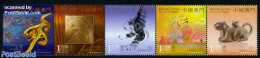 Macao 2010 Year Of The Tiger 5v [::::], Mint NH, Nature - Various - Cat Family - New Year - Neufs