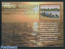 Papua New Guinea 2013 Transport S/s, Mint NH, Transport - Ships And Boats - Bateaux