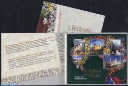 Ukraine 2004 Europa Booklet, Mint NH, History - Various - Europa (cept) - Stamp Booklets - Tourism - Art - Castles & F.. - Unclassified