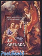 Grenada 1984 Corregio S/s, Mint NH, Art - Paintings - Other & Unclassified