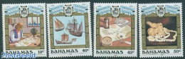 Bahamas 1989 Discovery Of America 4v, Mint NH, History - Transport - Various - Explorers - Ships And Boats - Maps - Erforscher