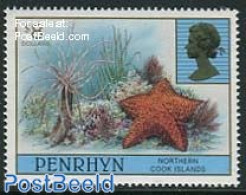 Penrhyn 1997 Definitive 1v, Mint NH, Nature - Fish - Fishes