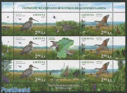 Lithuania 2007 Nature, Joint Issue Belarus M/s, Mint NH, Nature - Various - Birds - Butterflies - Joint Issues - Joint Issues